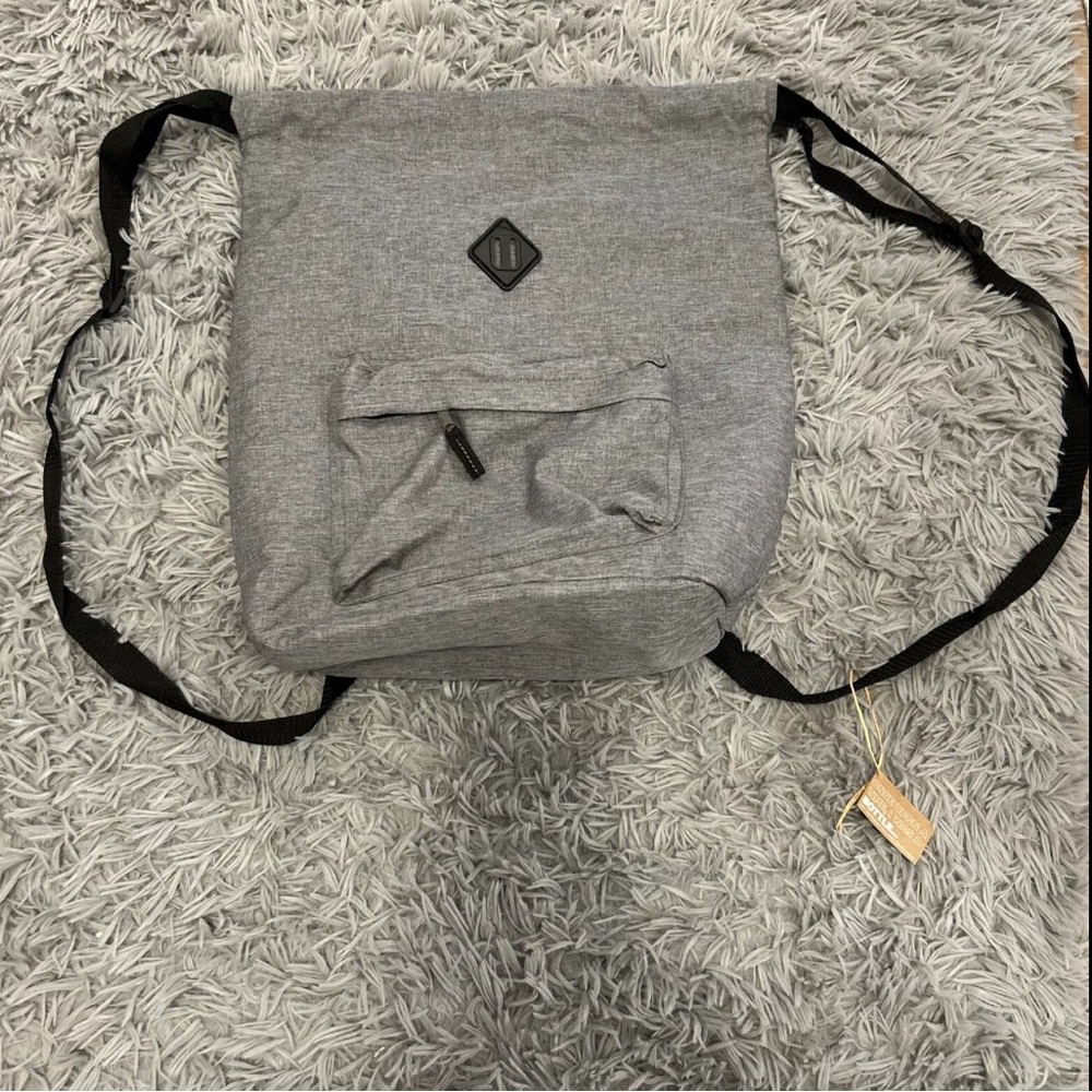 Backpack Recycled Waterbottle Cooler Cinched Bag, Hiking, Tailgates, Beach